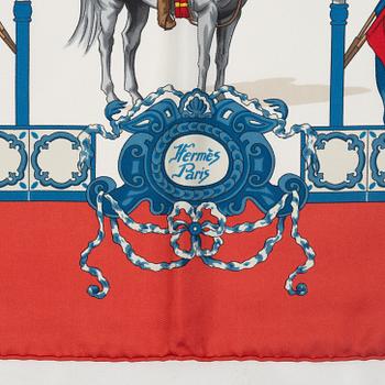 Hermès, scarf, "Real Escuela Andaluza Del Arte Ecuestre".
