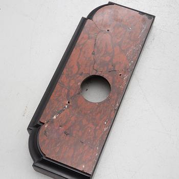 A large mantle clock, France, second half of the 19th century.