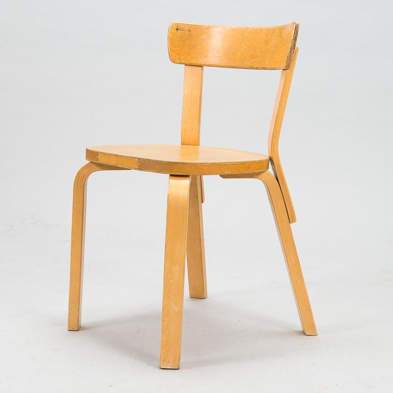 ALVAR AALTO, skrivbord och stol, Artek 1900-talets mitt.