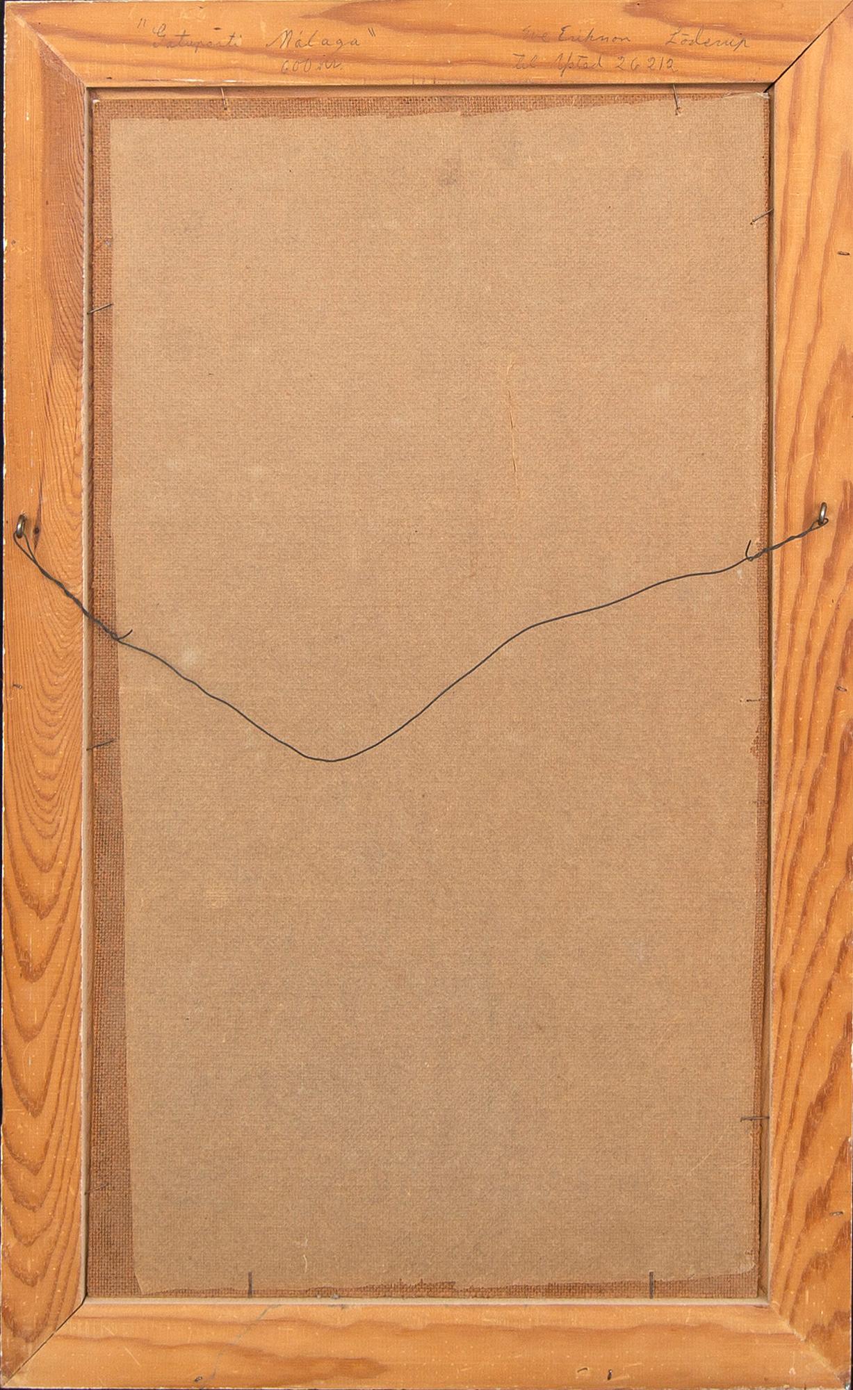 Eve Eriksson, oil on panel, signed and dated -60.