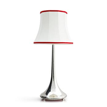 336. Karl Anderson, a silver table lamp, Stockholm 1917.