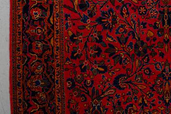 Matta, semiantik Keshan, ca 210 x 130,5-134 cm.