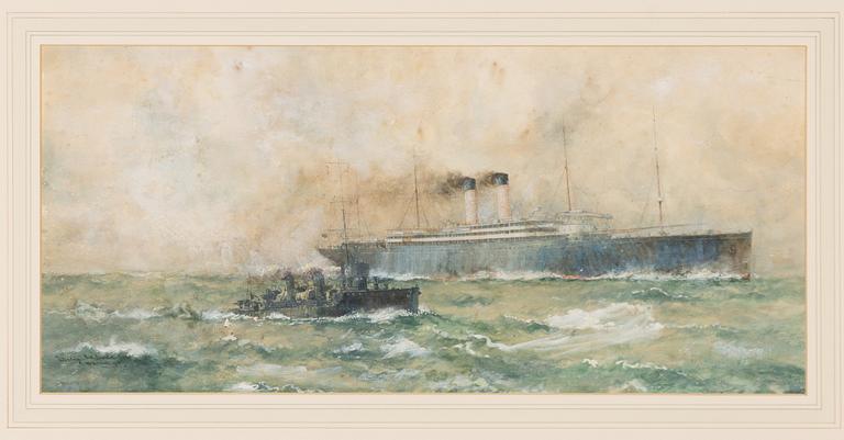 William Minshall Birchall, "Protecting the Atlantic Liners".