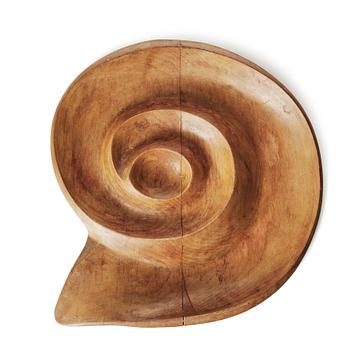 371. Russel Wright, an 'Oceana' sculpted wooden bowl, USA. Alva & Gunnar Myrdal Collection.