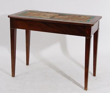 SKRIVBORD, senempire/empirestil. 1800-tal.