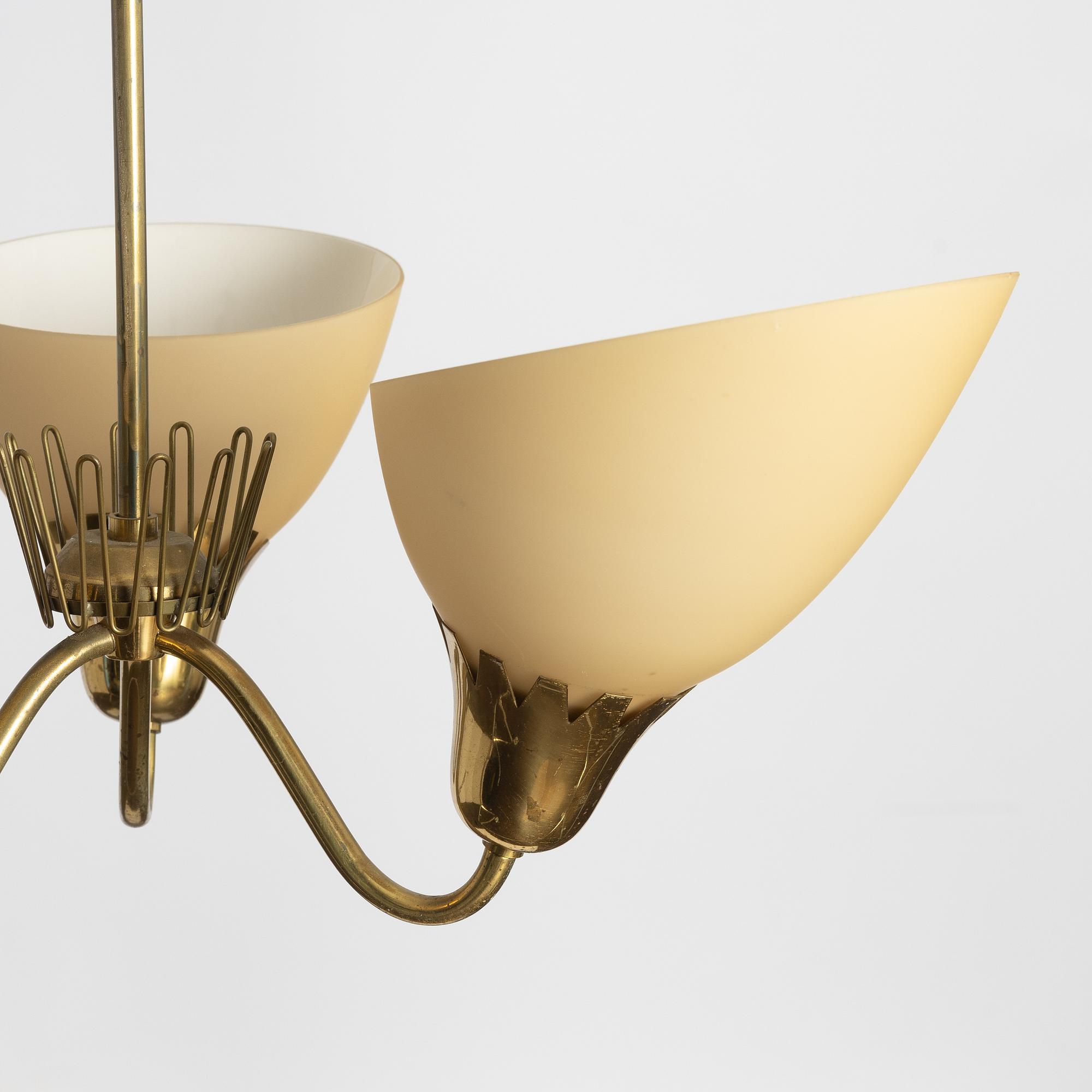 Taklampa, Swedish modern, Asea, 1900-talets mitt.