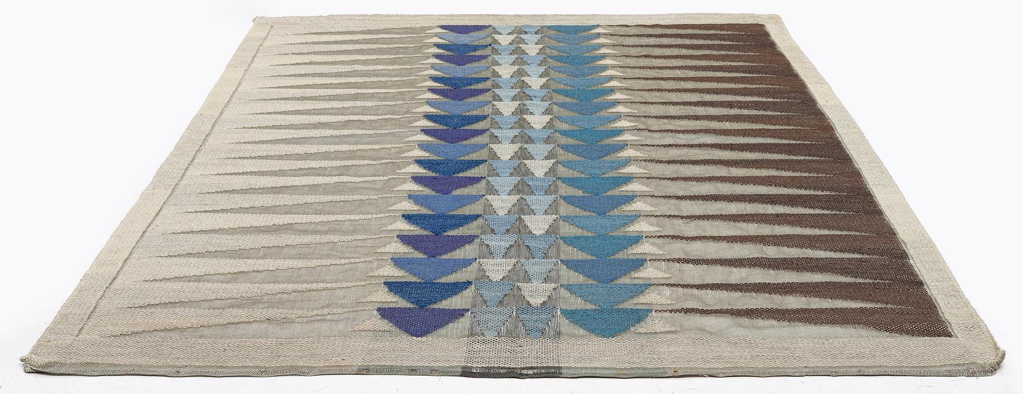 Kerstin Mauritzson, a drape, flat weave, c. 220 x 139 cm, unsigned.