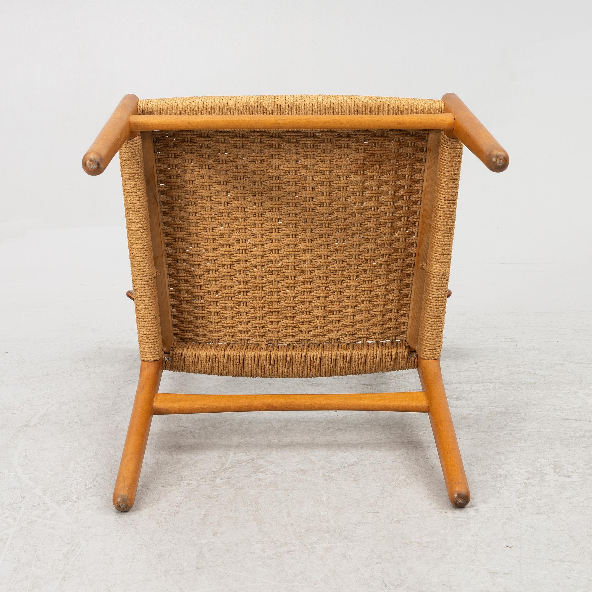 Hans J. Wegner,  a chair, "spisestolen" CH-23, Carl Hansen & Son.