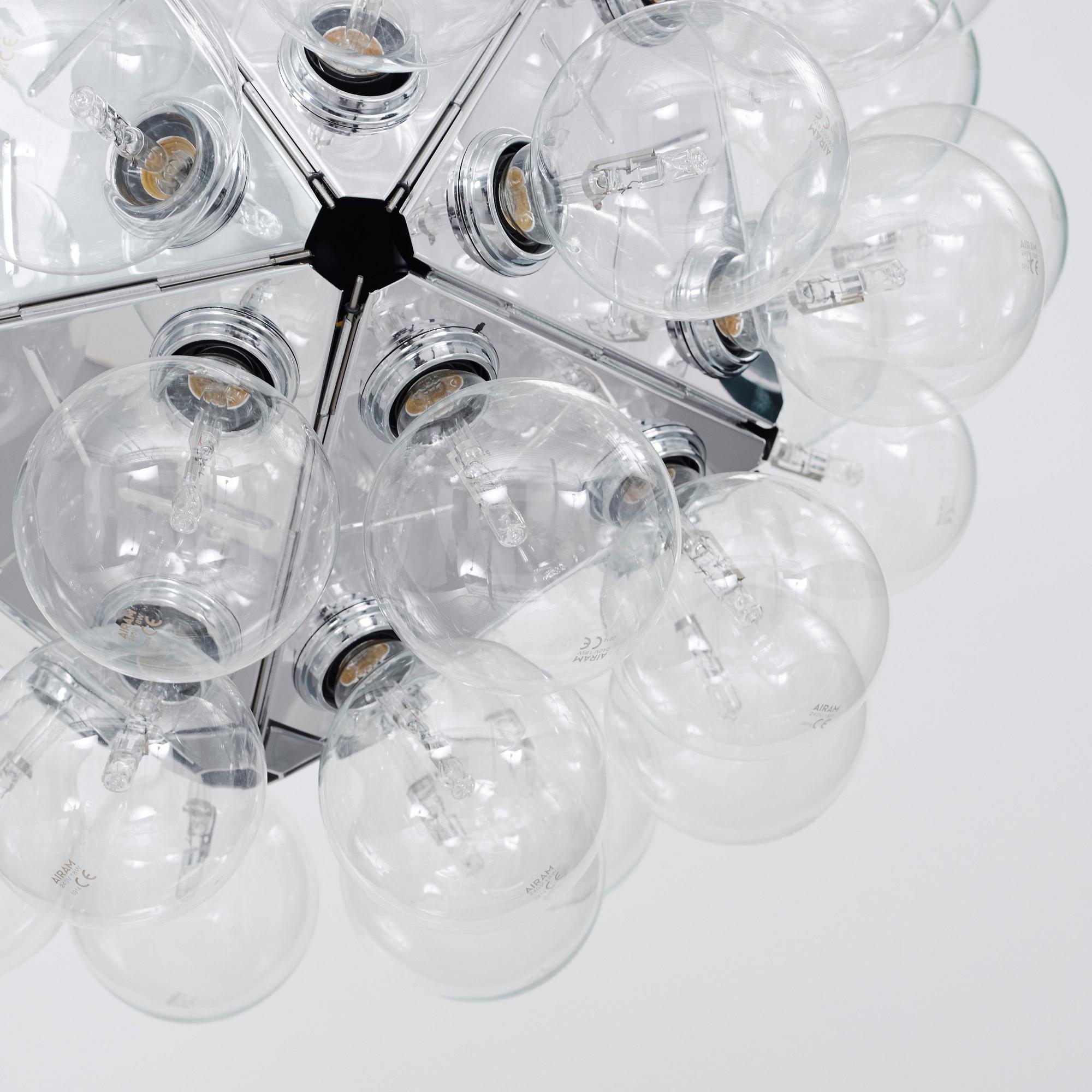 Achille Castiglioni, ca 'Taraxacum S1' ceiling lamp, Flos, Italy.