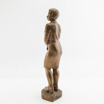 Bror Forslund, Sculpture Standing Woman.