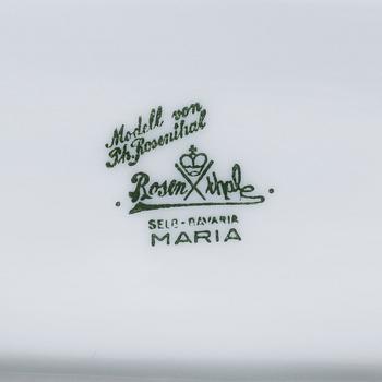 MATSERVIS, 73 delar, porslin, "Maria", Rosenthal.