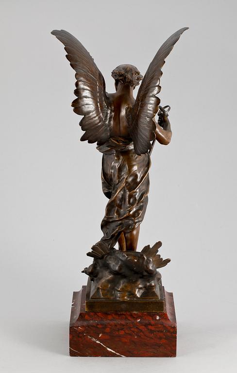 ÉMILE LOUIS PICAULT, Skulptur, brons, sign. 1800-tal.