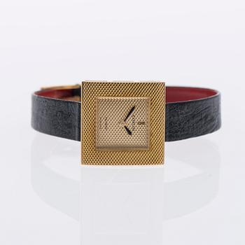ARMBANDSUR, dam, Corum 18K guld, 1960-tal. Importör Tillander. Originaletui.