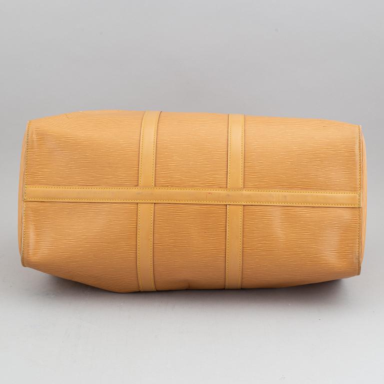 Louis Vuitton, am Epi 'Keepall 50' weekend bag.