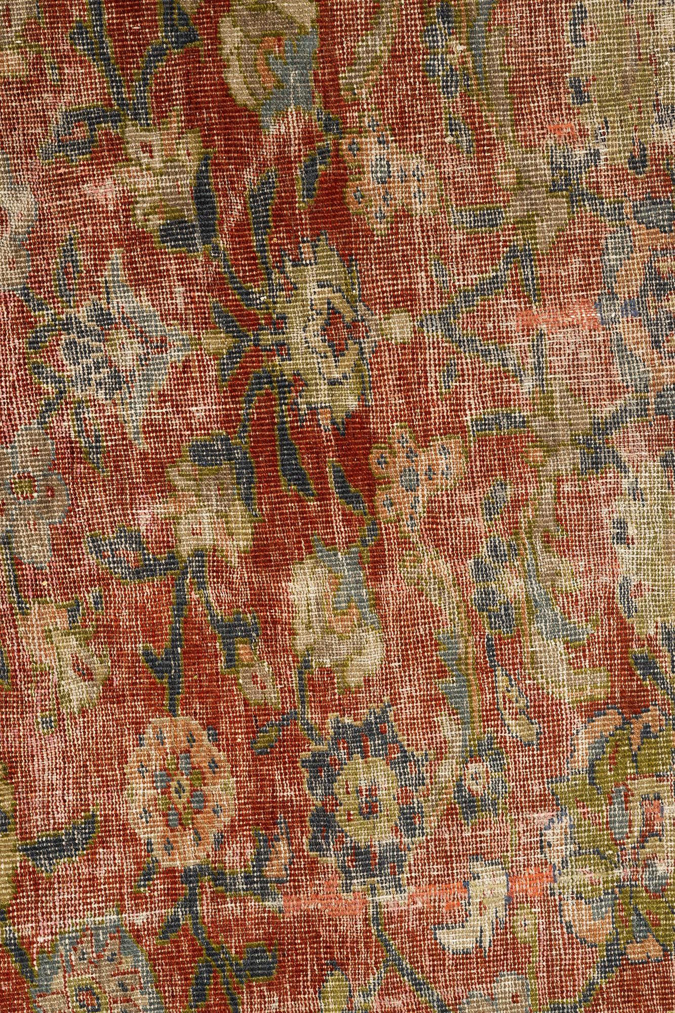 Matta, antik, Ziegler Mahal, ca 446 x 418 cm.