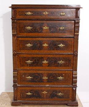 CHIFFONJÉ, nyrenässans, 1800-talets slut.