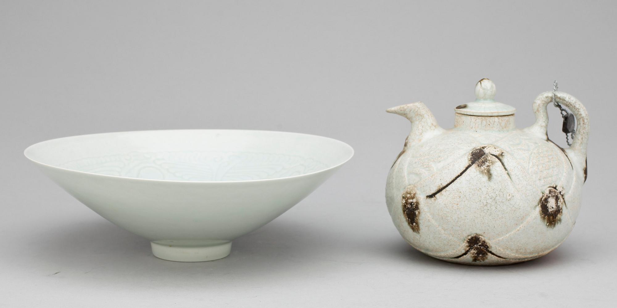 TEKANNA SAMT SKÅLFAT, Songstil, Kina 1900-tal.