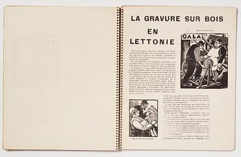 Art magazine, "Xylographie revue internationale de gravures sur bois", no 7 February 1935.