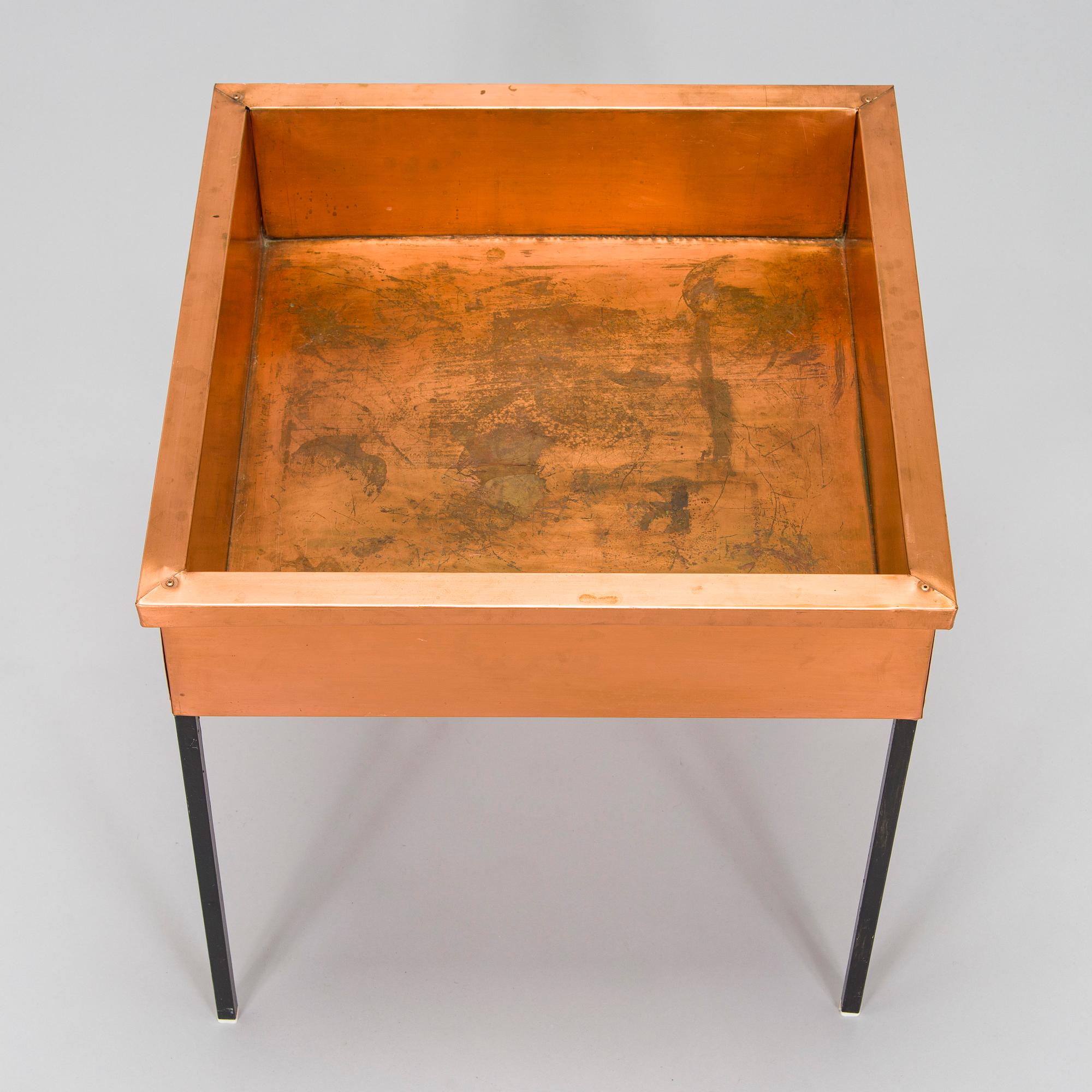 Blombord, 1950/60-tal.