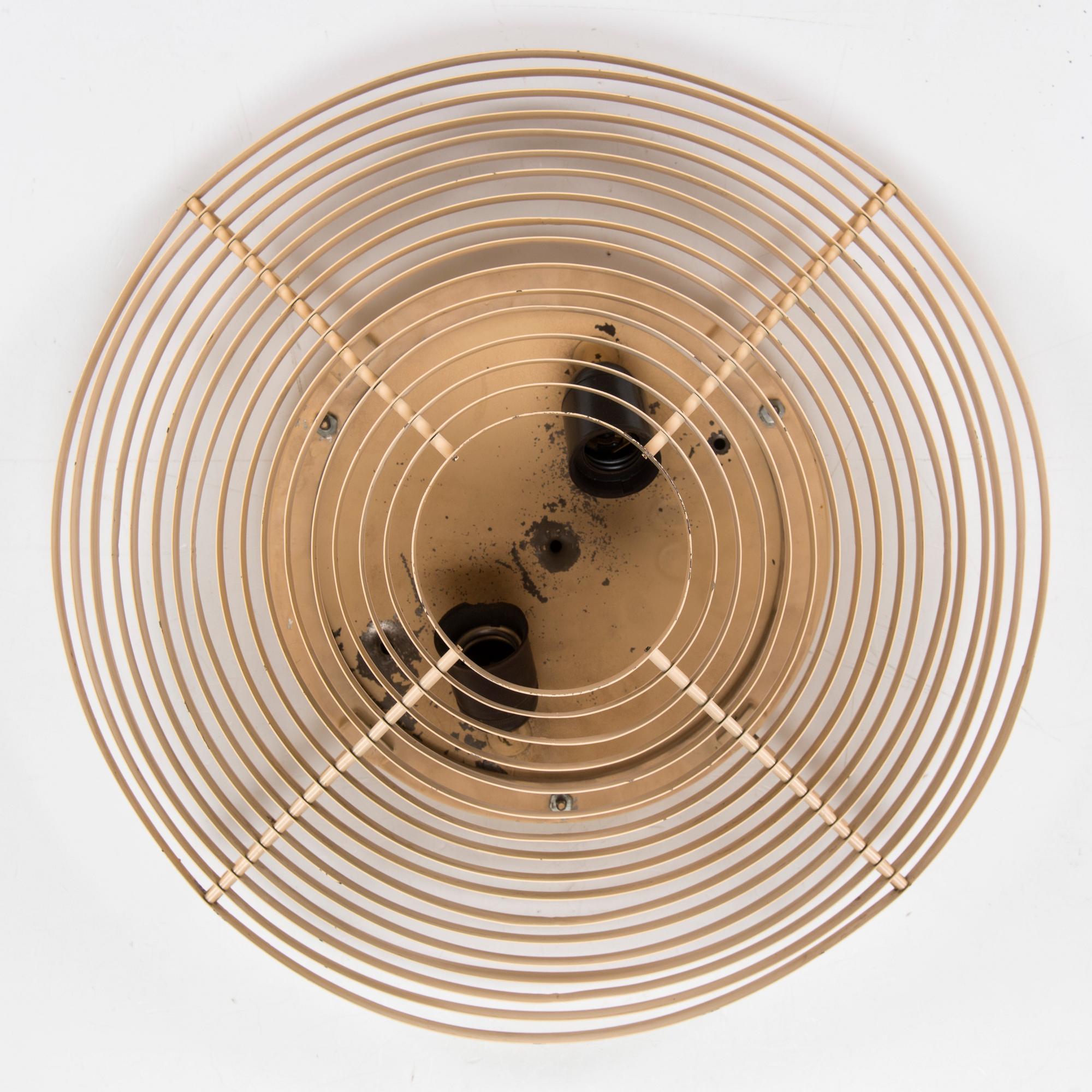 Alvar Aalto, taklampa modell A22 för Valaistustyö tidigt 1950-tal.