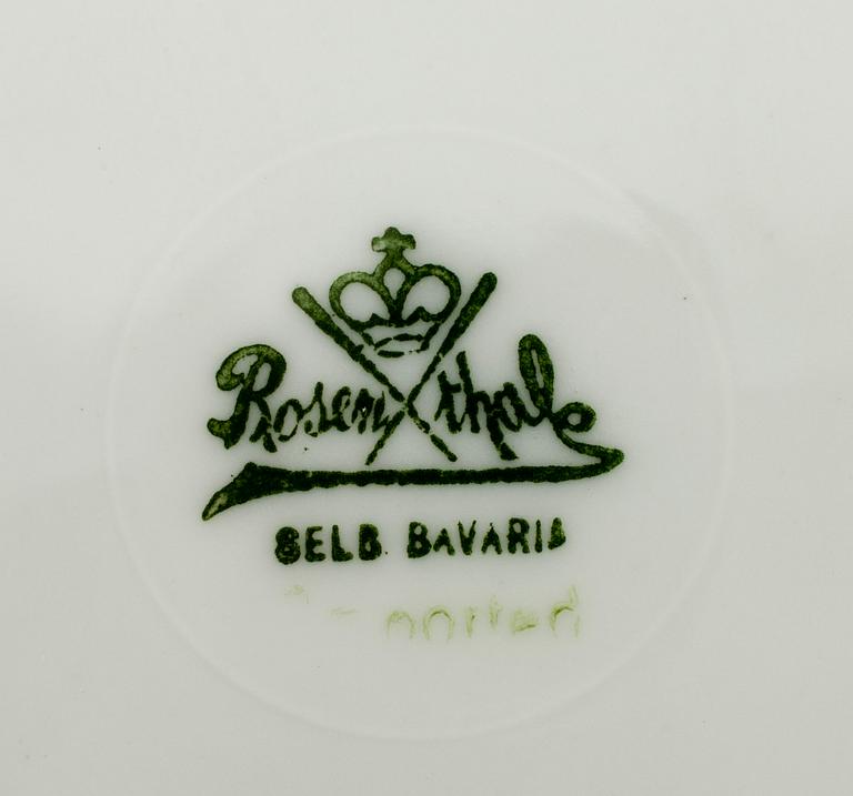 SERVIS, 15 delar, porslin, "Botticelli" Rosenthal.