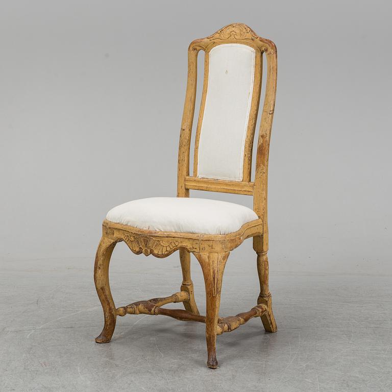 A mid 18th Century rococo chair.