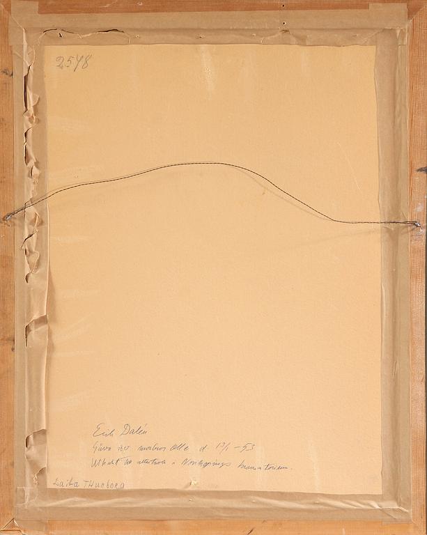OLLE HJORTZBERG, akvarell, sign.