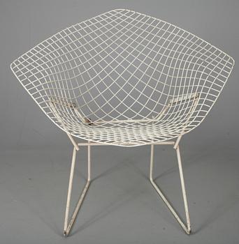 FÅTÖLJ, "Diamond chair" Harry Bertoia, 1900-talets senare hälft.