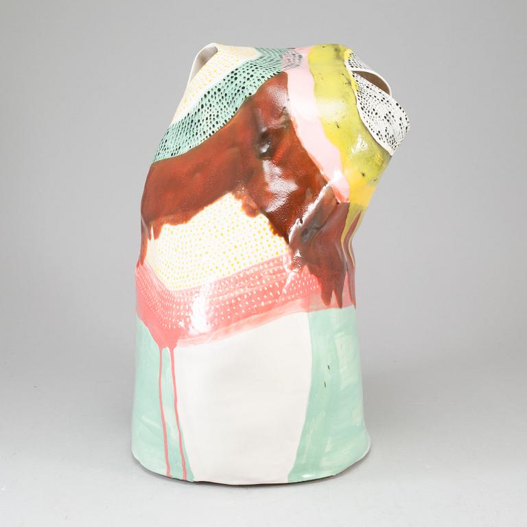 KATARINA NORRBY, a ceramic sculpture, 'Doris', signed Katarina  Norrby.