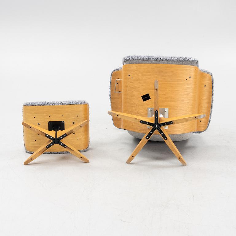 An 'Air' armchair with ottoman, Conform, 21st century.