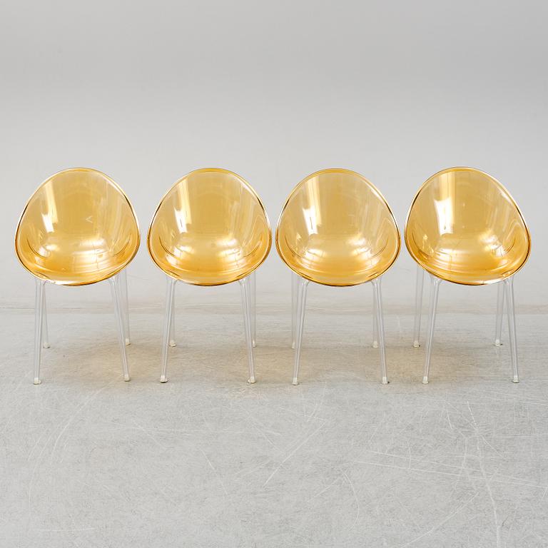 Philippe Starck, stolar 4 st, "Mr Impossible" Kartell.