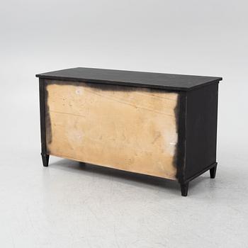 A painted sideboard with drawers, 21st Century.