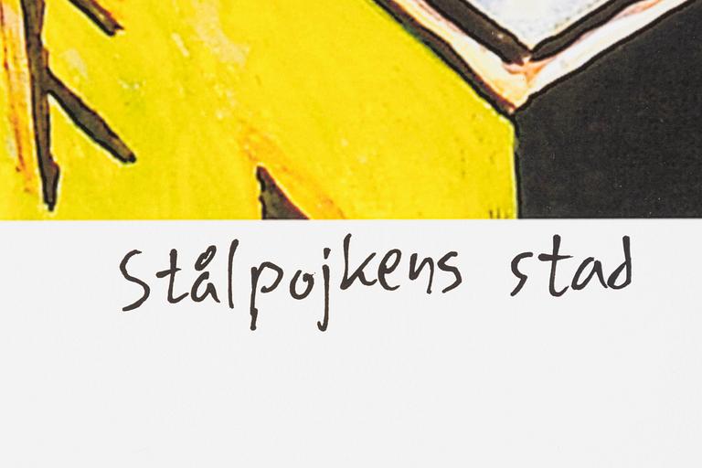 Carl Johan De Geer, "Stålpojkens stad" (Stora bilden).