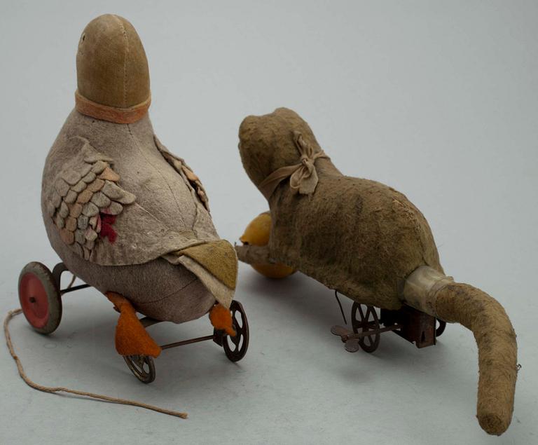 MEKANISK KATT OCH ANKA, 1900-talets mitt.