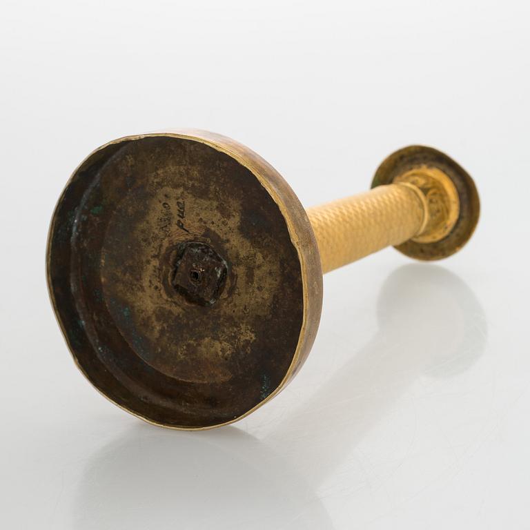 An early 19th century French Empire candlestick.