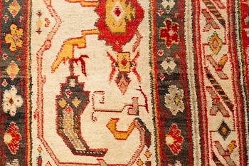Matta, antik Indisk, sannolikt Agra, ca 467,5-474 x 369,5-374 cm.