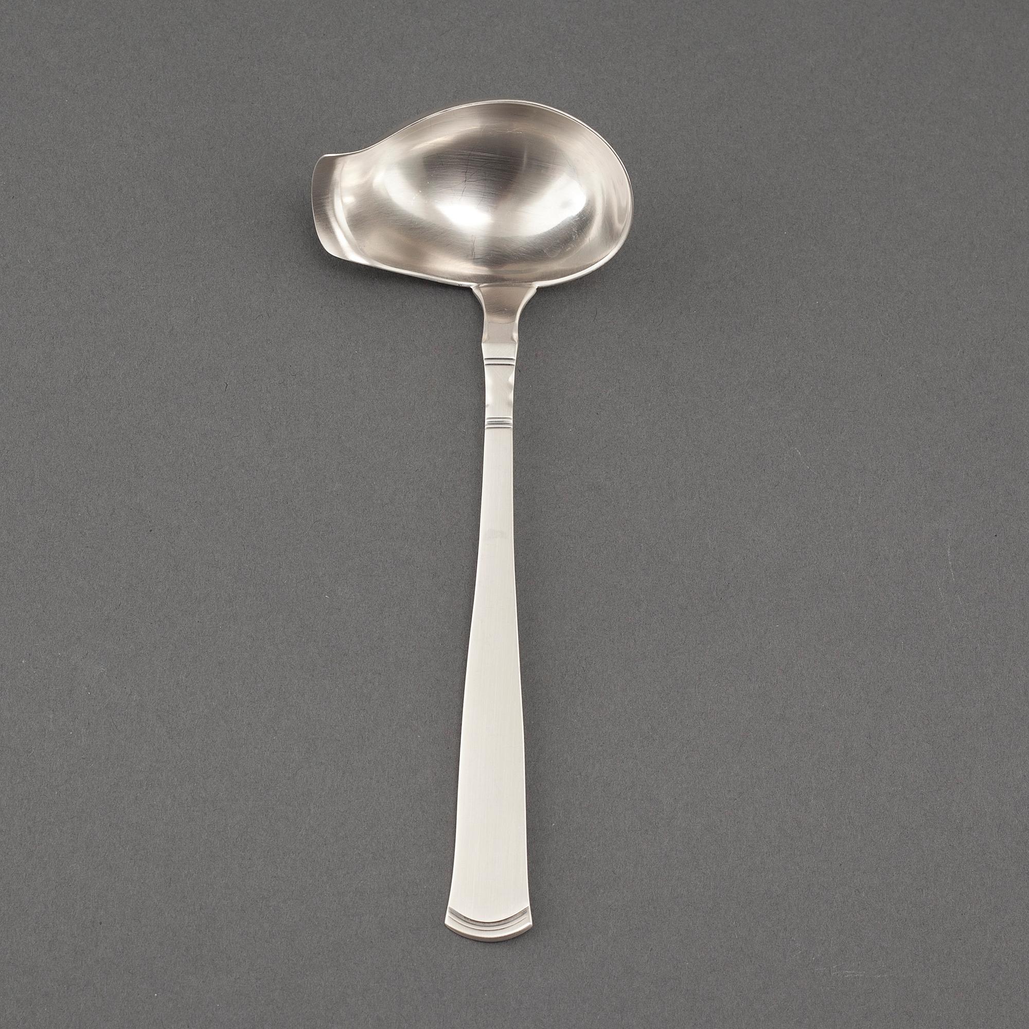 110 pieces of silver cutlery from GAB in Eskilstuna/Stockholm, model "Rosenholm", 1950s- 21th century.