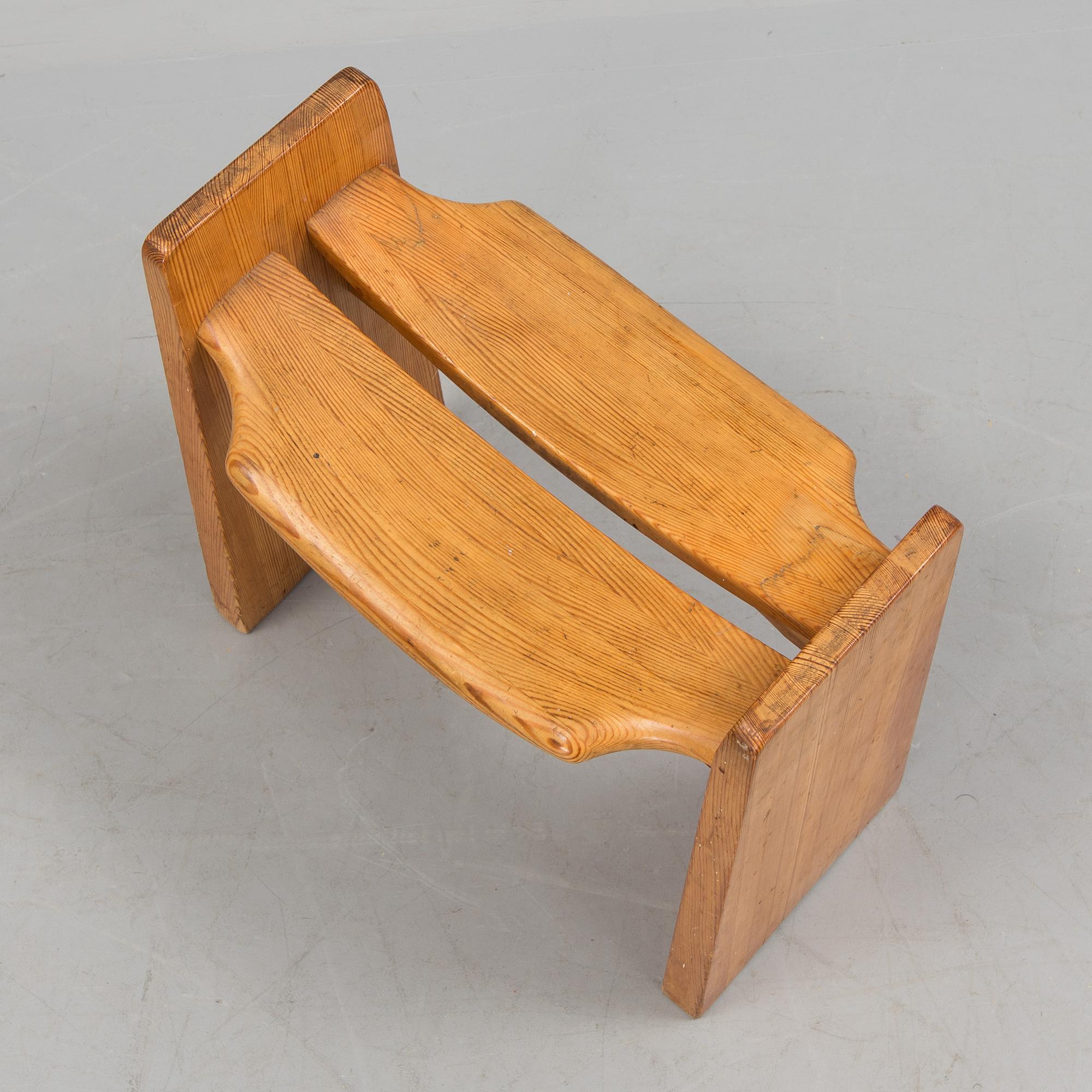 GILBERT MARKLUND, pall, för Furusnickarn AB. 1900-talets andra hälft.