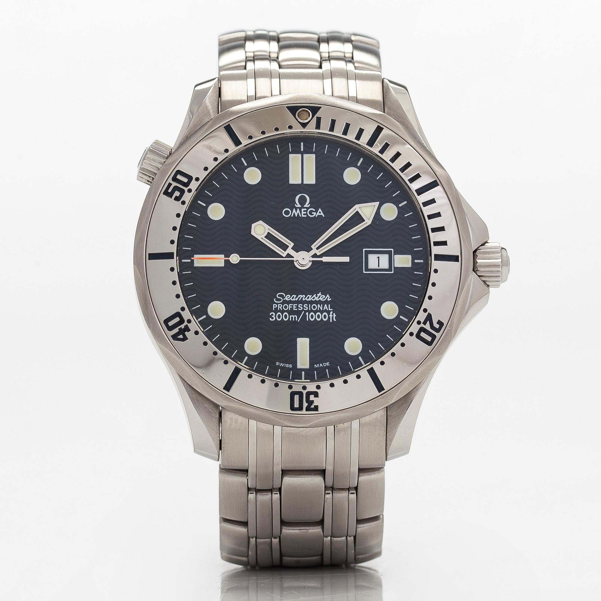 Omega, Seamaster, Professional, 300m, armbandsur, 41 mm.