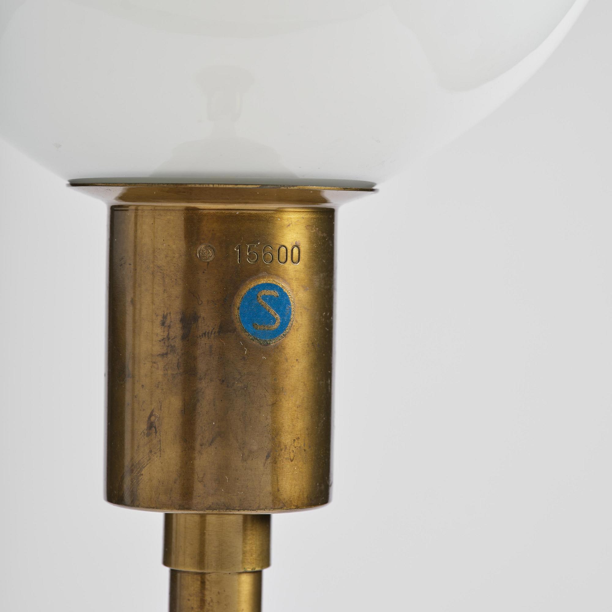 Harald Notini, a floor lamp model "15600", Arvid Böhlmarks Lampfabrik, Stockholm, 1950s.