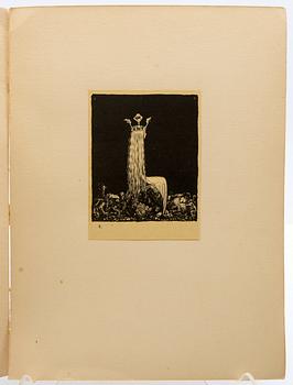 John Bauer, "Troll" ten lithographs in a folder.