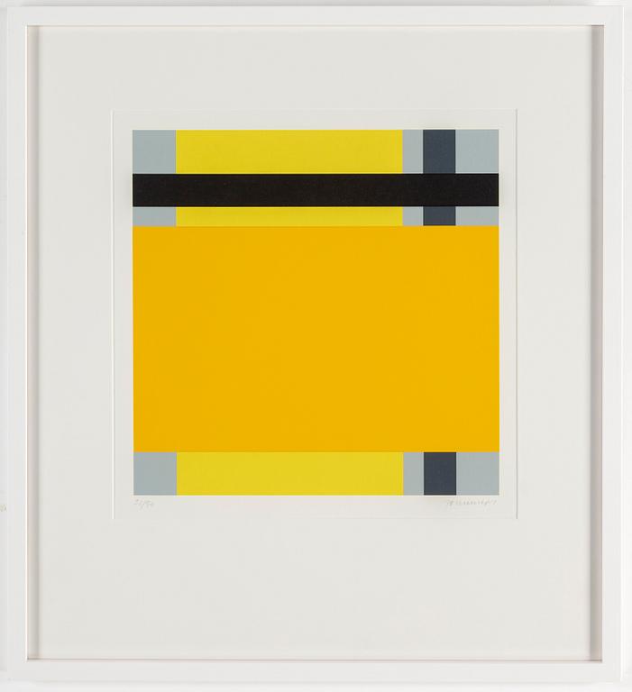 Four silkscreen by JO NIEMEYER, signed and numbered 33/90.