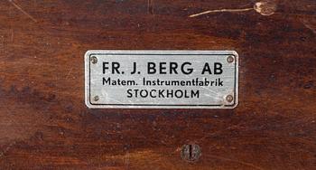 TEODOLIT PÅ BENSTÄLLNING. Carlsson & Österberg Göteborg. Sekelskiftet 1900.