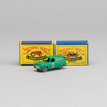 TWO LESNEY MATCHBOX SERIES CARS.