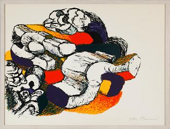 OLLE BONNIÉR, serigrafi, signerad, numrerad 214/310.