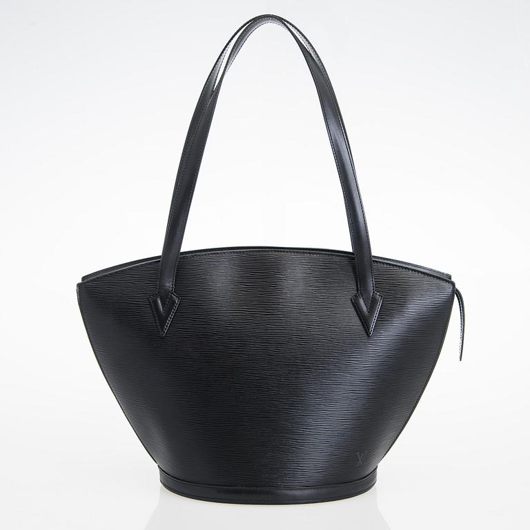 Louis Vuitton, A black Epi leather 'Saint Jacques GM' Bag.