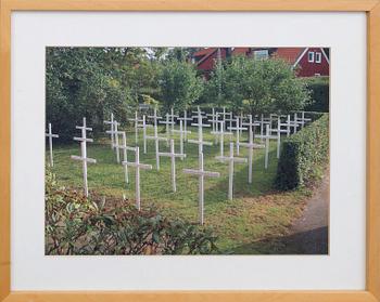 JAKOB AVENIUS ANCKARSVÄRD, foto (dokumetation av installation, à tergo signerad 2005.