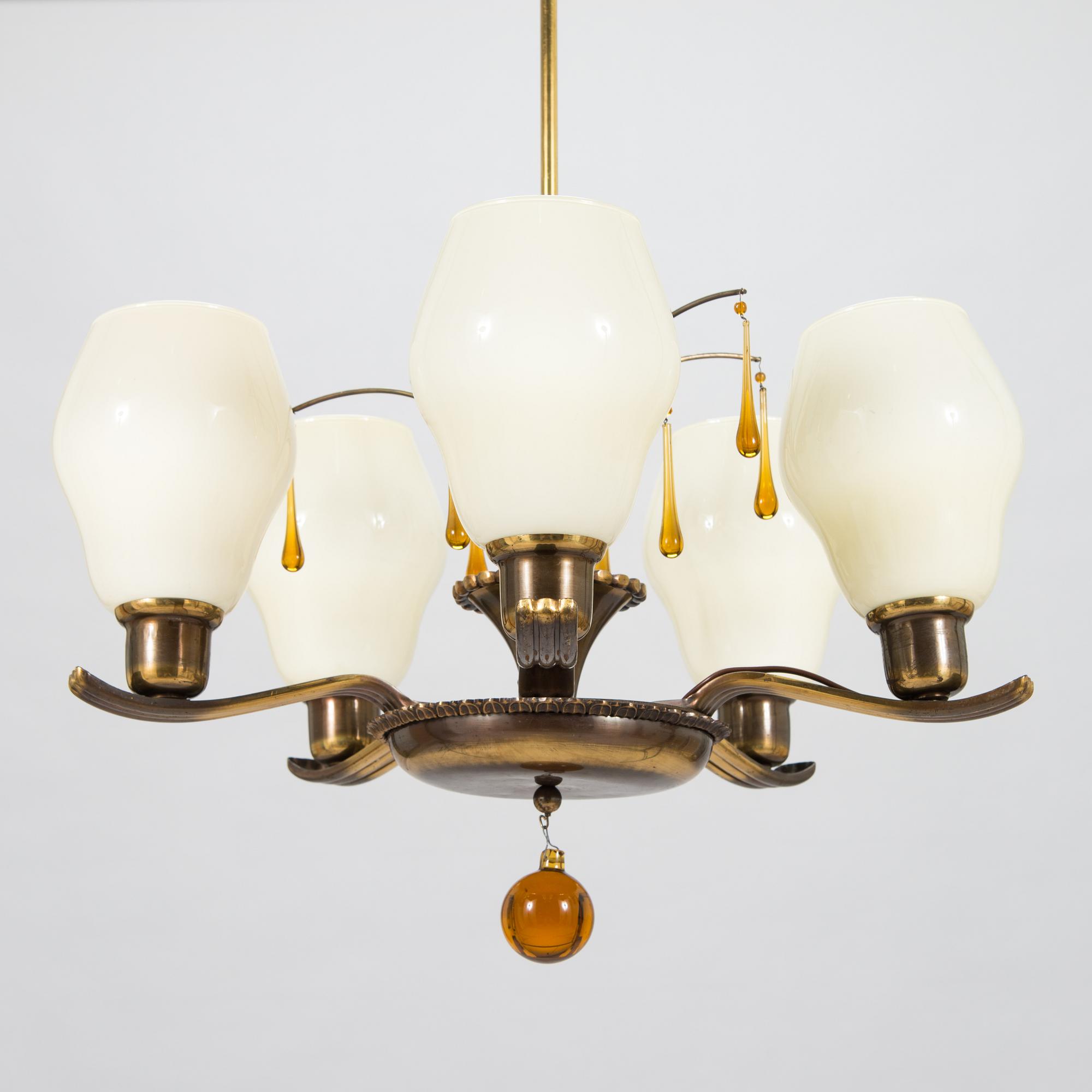 Paavo Tynell, taklampa, Taito 1930-tal.
