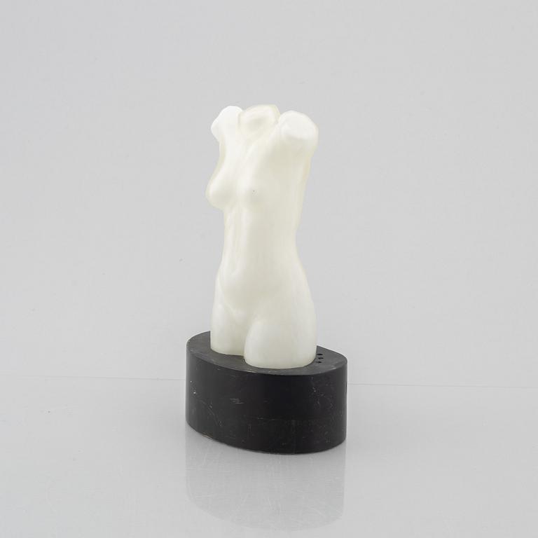 Paul Kedelv, a glass sculpture, AB Flygsfors Glasbruk, 1950's.
