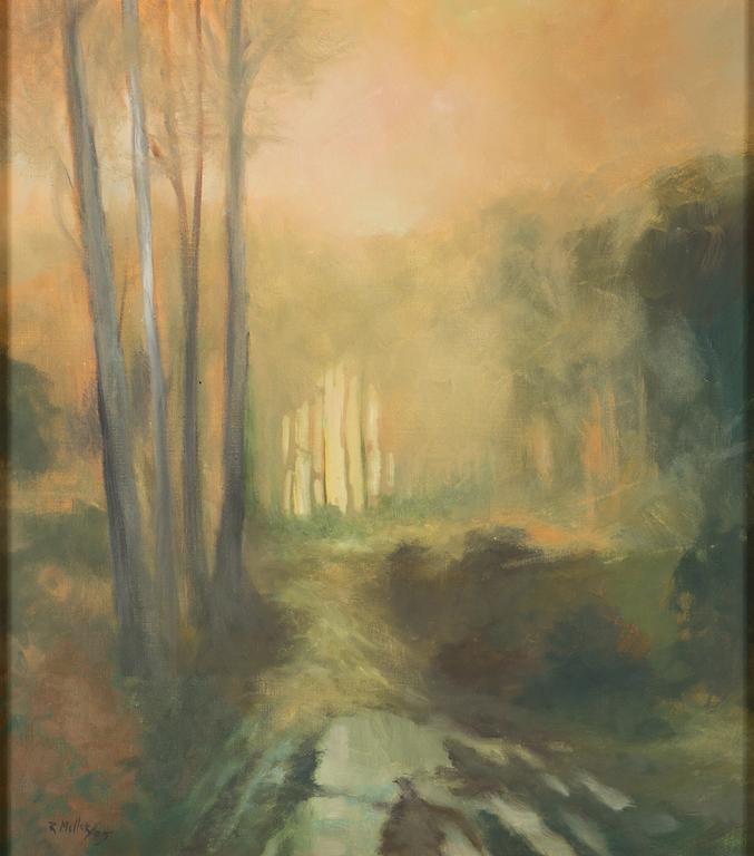 Reijo Meller, oil on canvas, signed and dated -75.